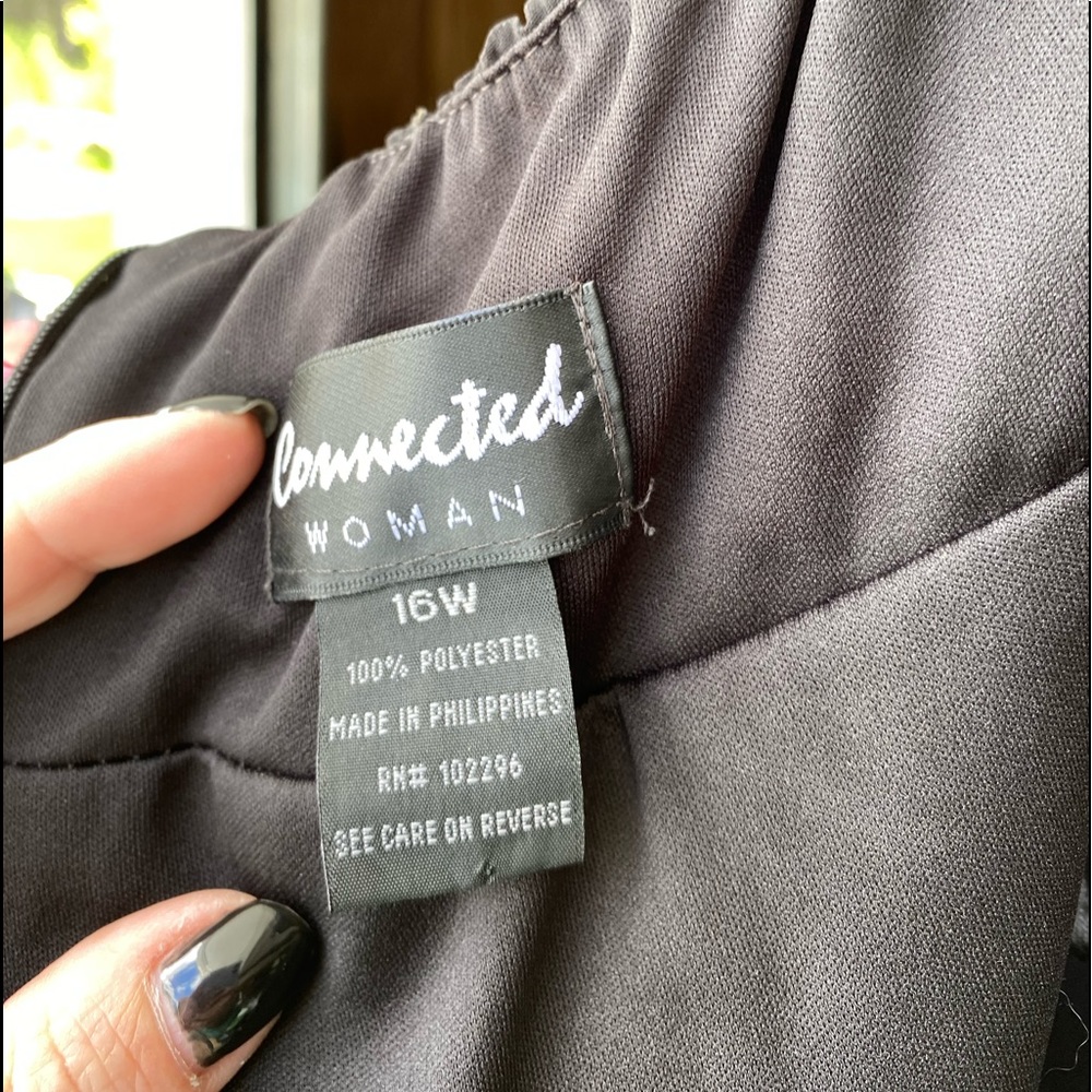 size 16w dress worn one time